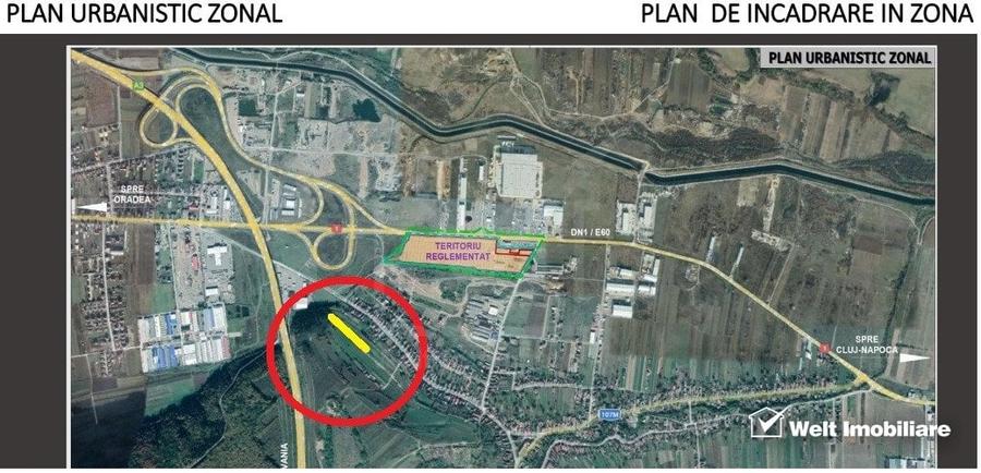 Teren extravilan, Luna de Sus 2000 mp, zona Targului Auto - 2