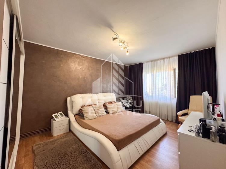 Apartament cu 4 camere decomandat, mobilat în Șagului