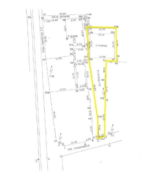 Casă individuală cu 6 camere cu Teren 412 Mp în Moroeni