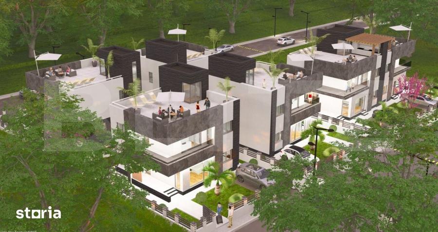 Vila premium cu 4 camere in Rediu, complex rezidential select - 8