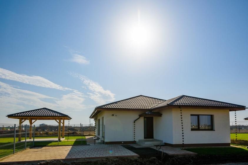 Vila 1000 mp curte,130 mp utili,mobilata si utilata modern,Balotesti-Saftica. - 4