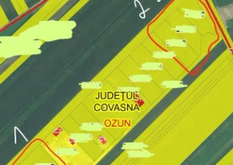 De vanzare terenuri intravilane intre Chilieni si Ozun - 8