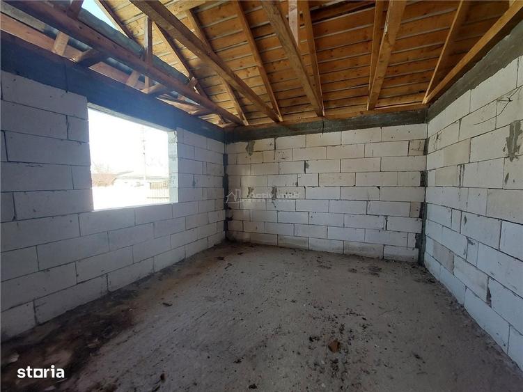 Casa tip Parter, 100 mp, teren 860 mp, comuna Galbenu - 1
