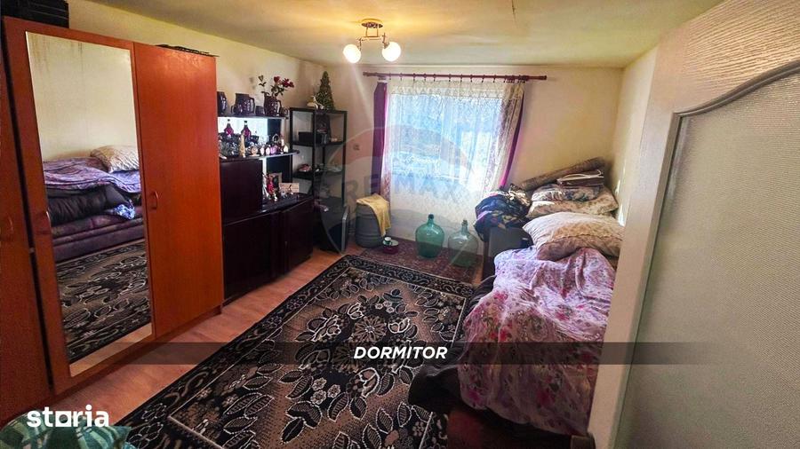 Casă cu 2 camere cu Teren 197 Mp în Central