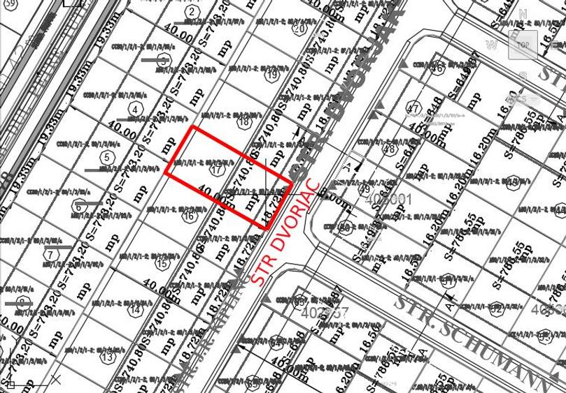 Teren pentru CASA de vanzare  in zona Dumbravita Cora - 2