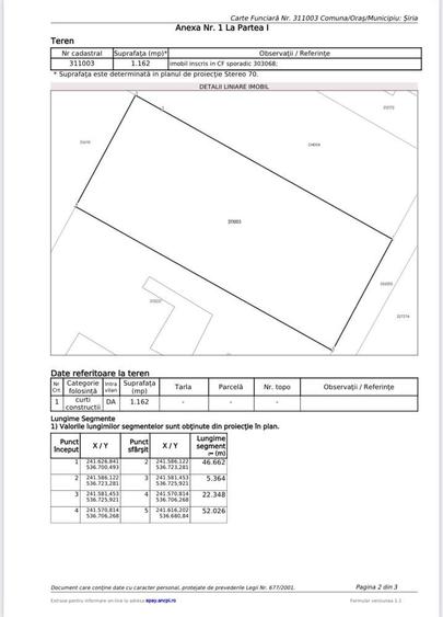 Teren intravilan 1162 mp - pozitie excelenta la intrarea in Galsa - 2