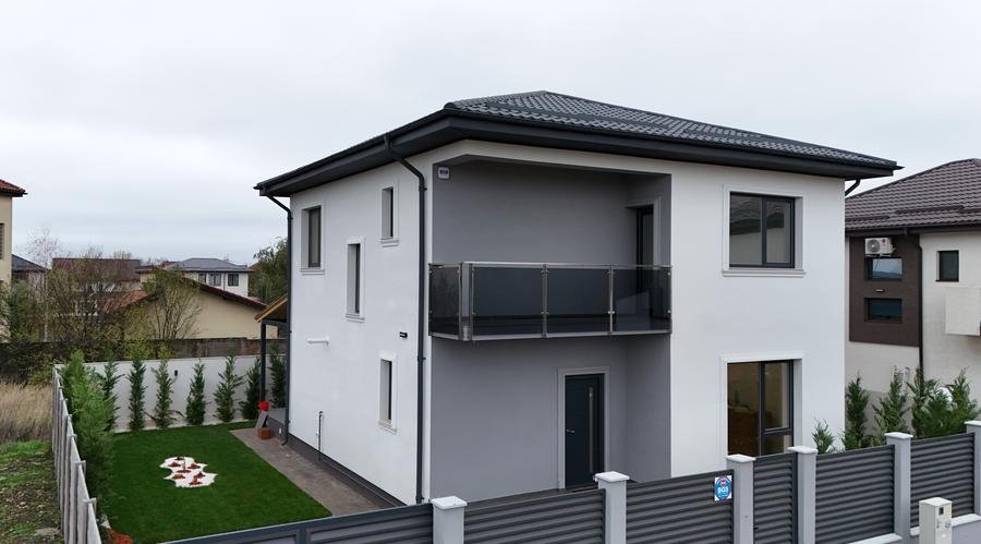 Casă nouă de vânzare individuală , Berceni Ilfov – 5 camere, 3 băi, teren 400 - 6