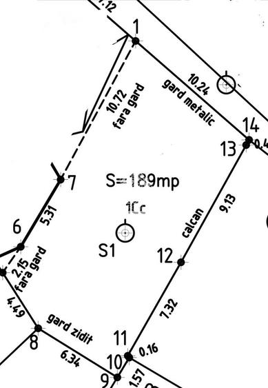Domenii I Teren intravilan 189 mp - 4