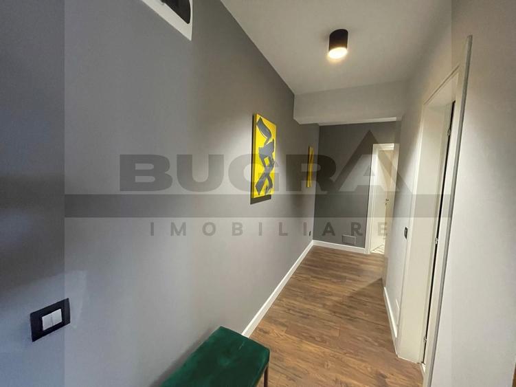 Apartament de 3 camere ultrafinisat, 72mp, parcare, zona Golden Tulip - 10