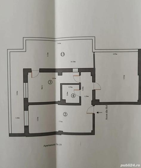 Navodari - Vand un Superb Apartament 3 camere , Bloc Nou, Ultracentral - 1