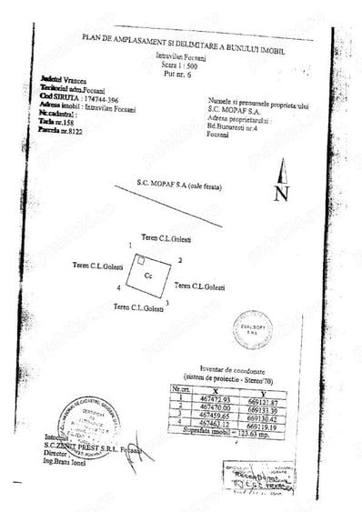 Licitatii publice pentru vanzare terenuri in Focsani - 3