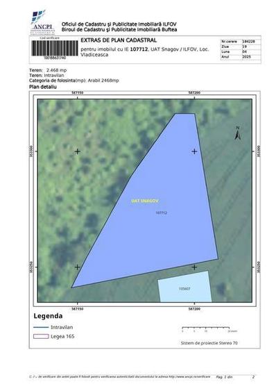Intravilan vedere la lacul Snagov zona de vile noi - 2