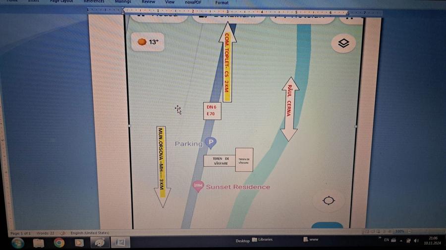 Teren intre Orsova si Toplet - 2