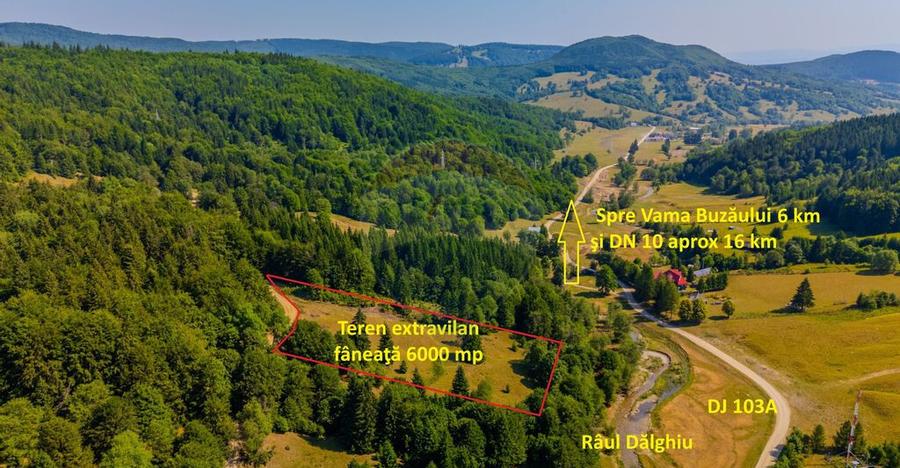 Teren 6000 mp, Vama Buzaului - vedere catre Ciuca? - 17