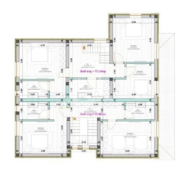 Casă cu 5 camere cu Teren 260 Mp în Giarmata