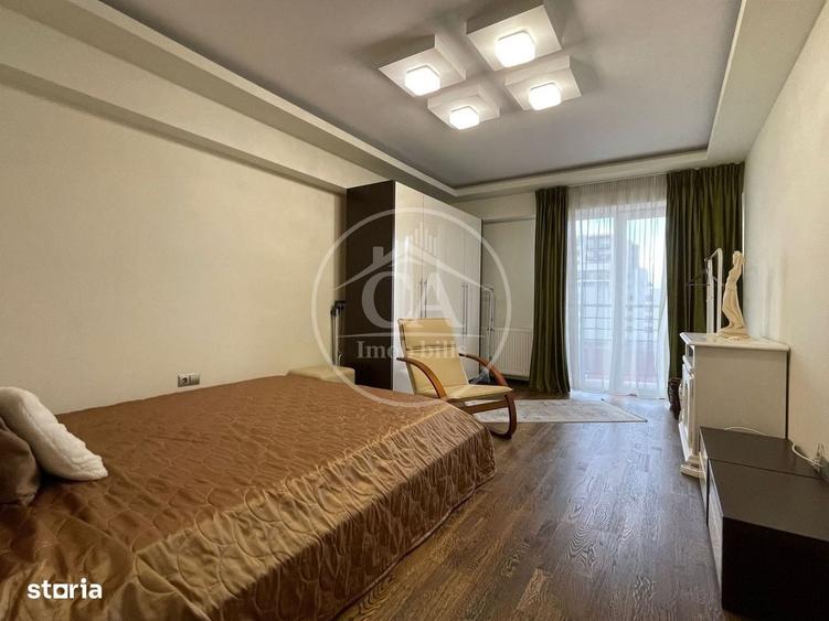 Apartament cu 3 camere decomandat, mobilat în Nufărul