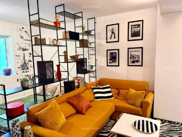 Apartament cu 2 camere semidecomandat, mobilat în Mihai Bravu
