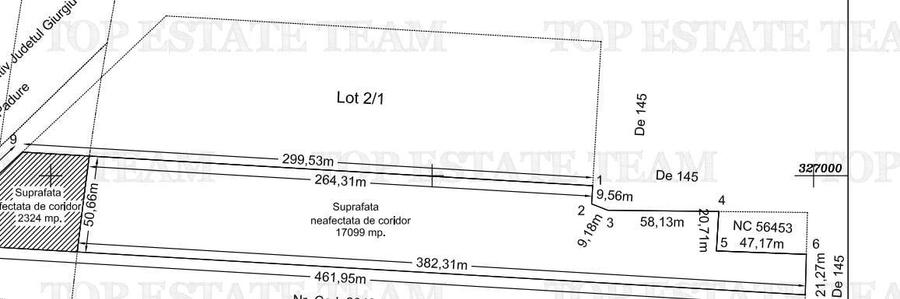 Vanzare teren pentru complex hale/logistica cu facilitati si acces la A0 Vest, Z - 2