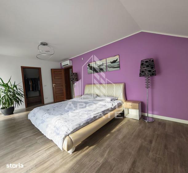 Casa individuala de vanzare, mobilata si utilata, teren 670 mp, Sag - 6