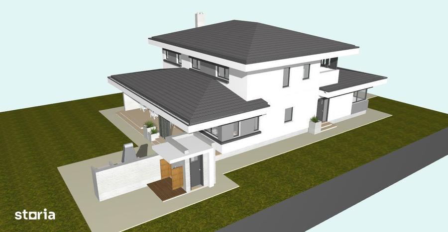 Casa P+1 pe structura metalica teren 2.660 mp - toate utilitatile - 6
