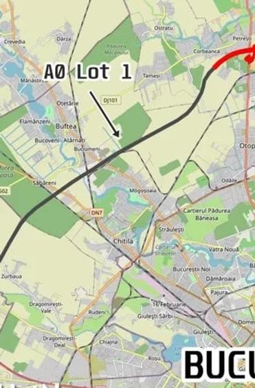 Teren intravilan, 560 mp, padure, posibilitate constructie casa/duplex, Darza - 1