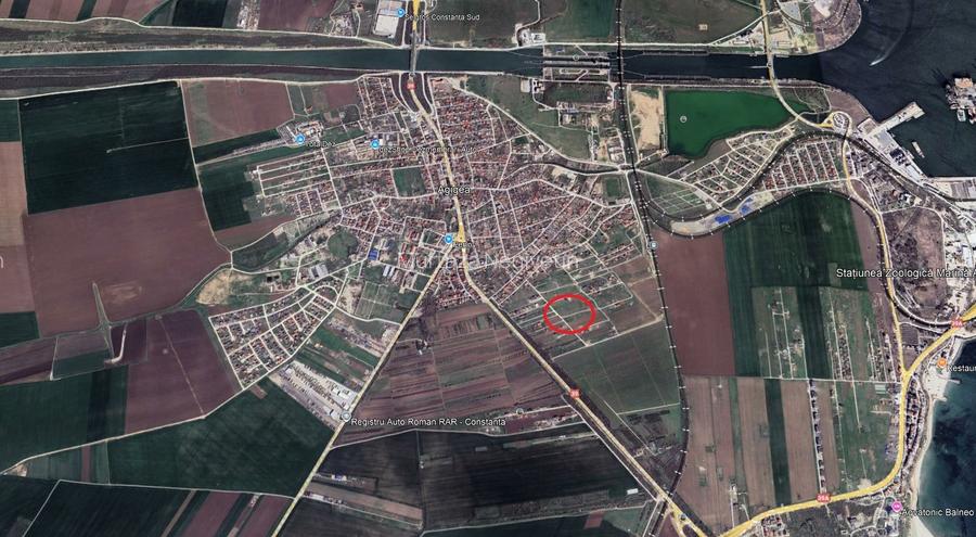 Vand teren in Agigea lot de casa