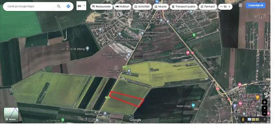 Teren intravilan varianta Agigea-Techirghiol - 1