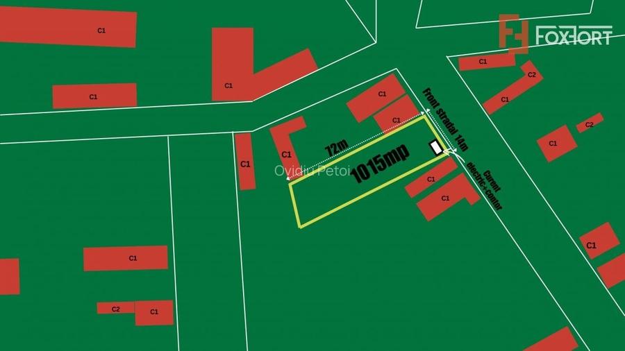 Teren intravilan, Sacalaz - Sosea, curent electric la parcela