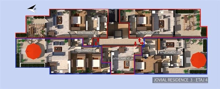 Penthouse, Proprietar, incalzire pardoseala, 2023, terase 40 mp, zona case - 5