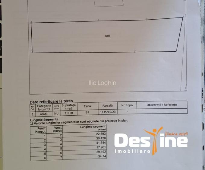 Cornesti, Miroslava, Teren 1810 mp, TOATE UTILITATILE,  63.350  euro