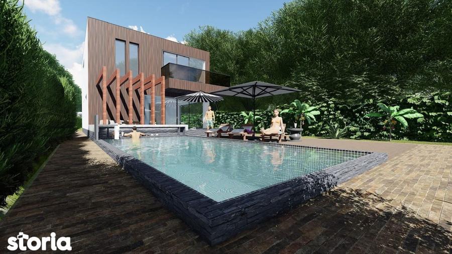 VILA NOUA CU PISCINA SI DESCHIDERE LA PADURE-GHERMANESTI, SNAGOV - 7