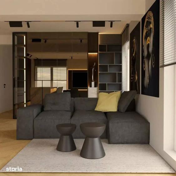 Penthouse 3 camere 86mp cu terasa panoramica de 56mp, Lift, Centrala - 9