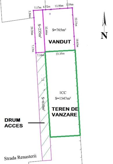 Snagov-Vladiceasca, aproape de DN 1, retras, langa constructii, liber - 3