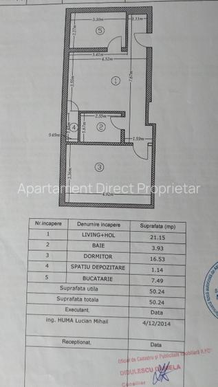 Direct proprietar, ap. 2 cam.,  bloc nou,  metrou Dm. Leonida