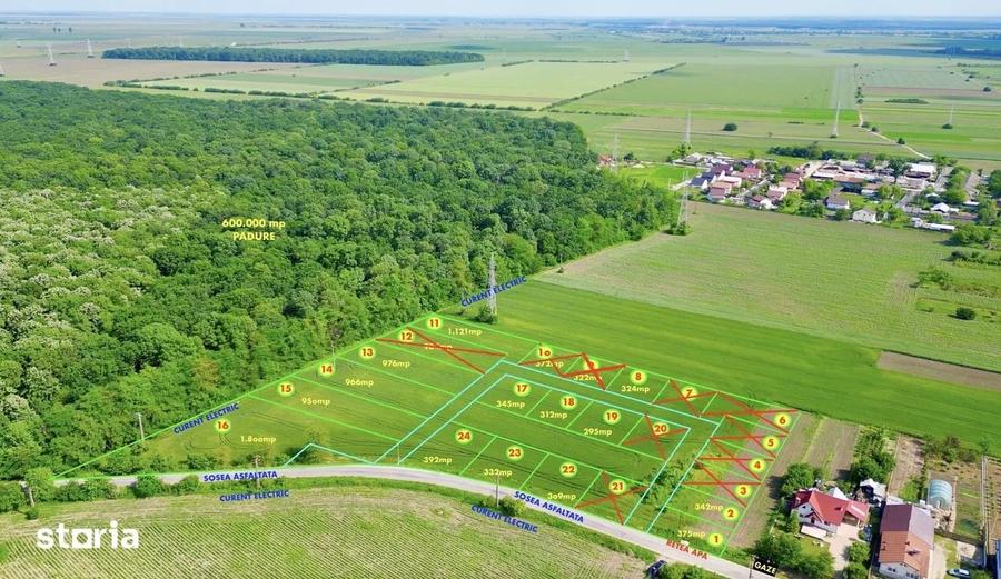 Teren Construcții intravilan de 417 mp, în Valea Călugărească