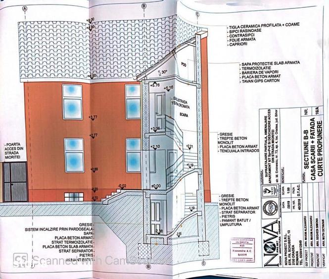 Casă cu 3 camere cu Teren 180 Mp în Eminescu
