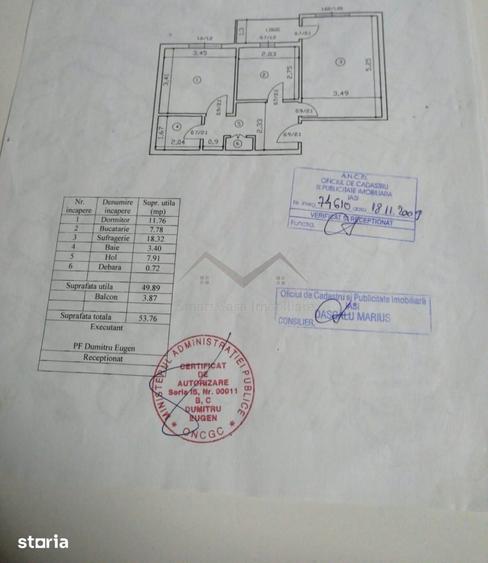 Apartament cu 2 camere decomandat în Nicolina