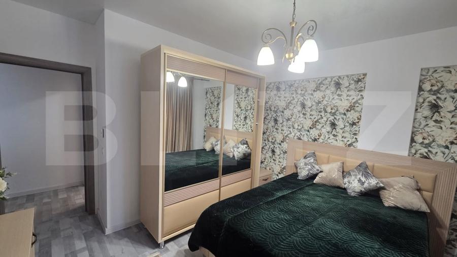 Apartament cu 3 camere decomandat, mobilat în Exterior Est