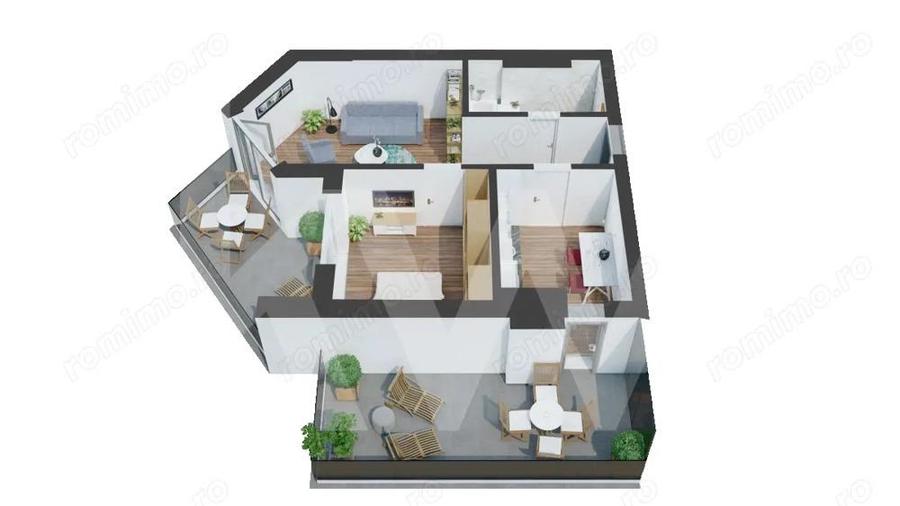 Rafinament, lumina ?i doua terase cu personalitate - 15