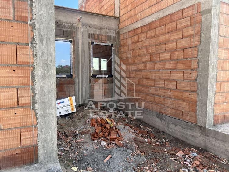 Duplex P+E, despartire prin camera tehnica, 4 camere, in Sanandrei - 13