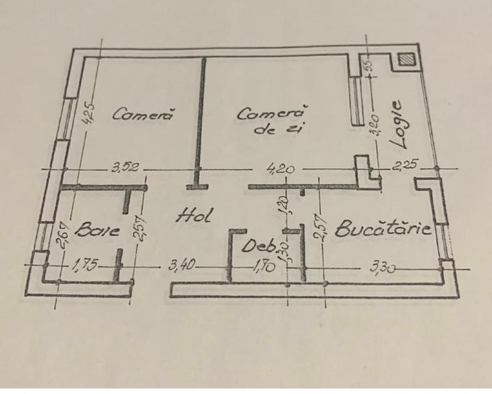 Apartament spațios, 2 camere, 64 mp, decomandat, Bld.Poitiers  - 6