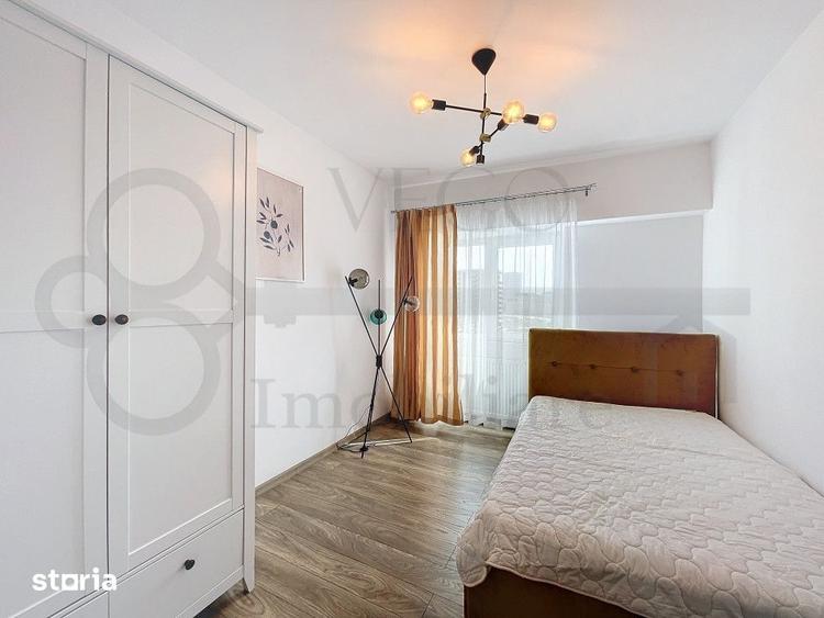 Apartament cu 3 camere, mobilat în Între Lacuri