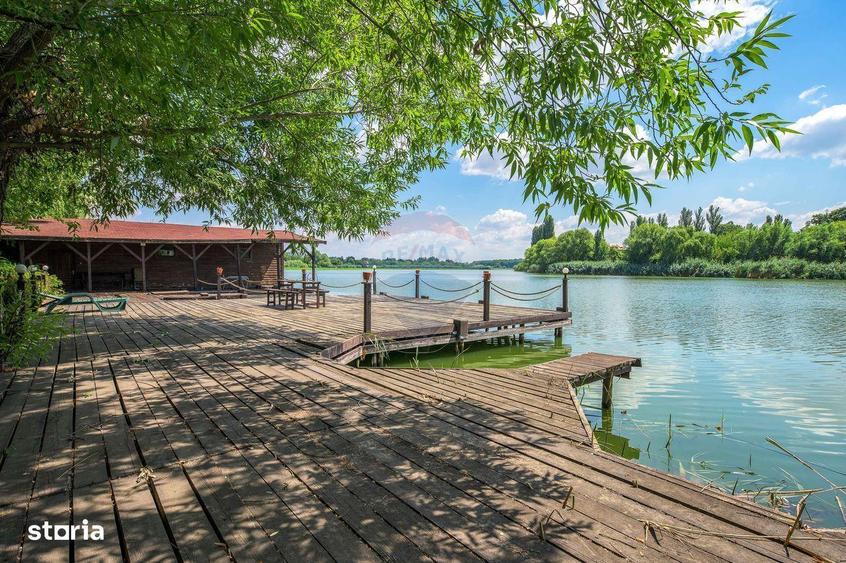 Vila neoromaneasca cu influente toscane pe malul lacului Snagov - 10