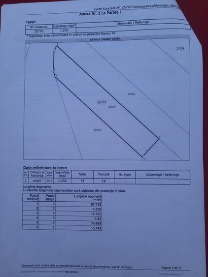 Teren intravilan Belciugatele 1250 mp - 6