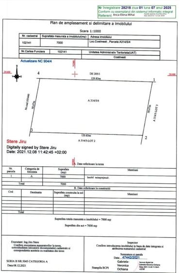 Teren 7000mp Costinesti P+7 | Langa Proiect NIBIRU | Front 120m - 4