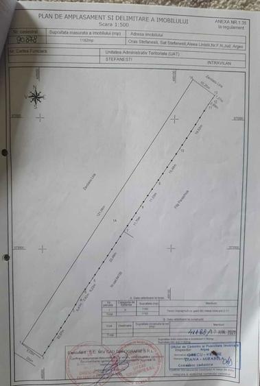 Vand teren Stefanesti Arges Aleea Linistii FN 1182mp intravilan - 6
