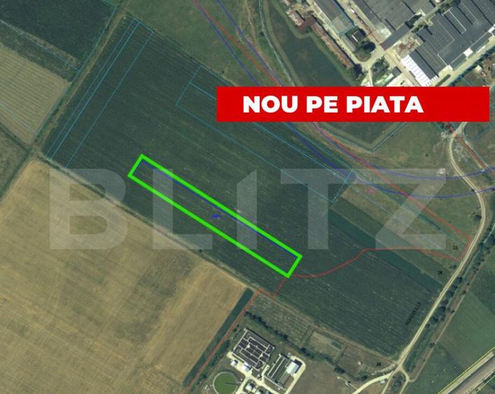 Teren extravilan de vanzare, 9512 mp, in vecinatatea fabrici - 1
