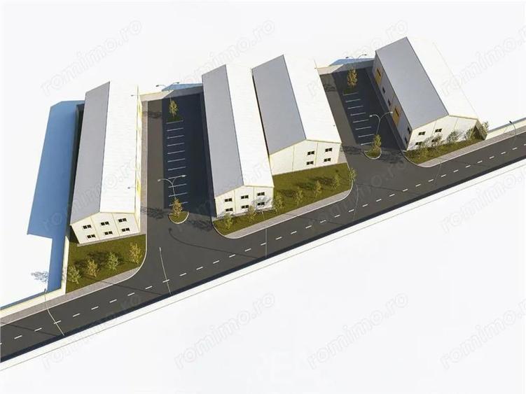 Vanzare hale NOI industriale Sinesti - de la 550 mp - 6