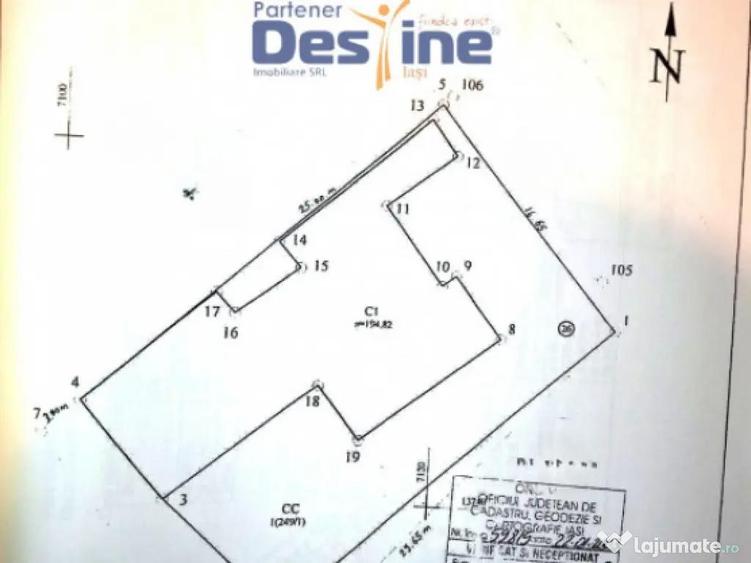 Casa de vanzare Copou-Sadoveanu 156mp + 412 mp teren - 2