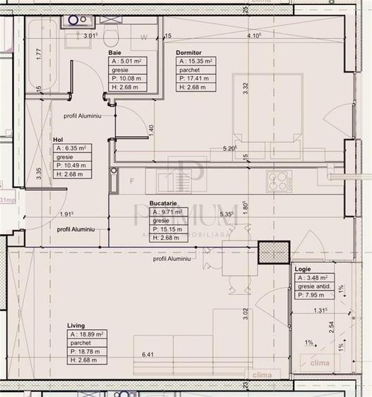 CENTRAL - 2 CAM - ETAJUL 2 - LIFT - PANOURI SOLARE - 4